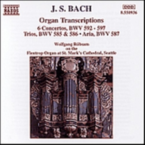 Bach Johann Sebastian - Organ Transcriptions in der Gruppe Externt_Lager / Naxoslager bei Bengans Skivbutik AB (641870)
