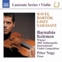 Bartok/Ravel/Liszt/Sarasate - Rhapsodies For Violin And Pian in der Gruppe CD bei Bengans Skivbutik AB (642452)