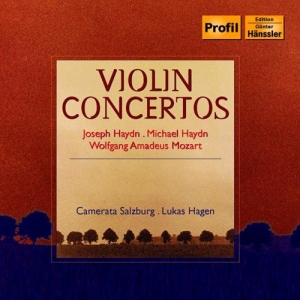 Mozart/Haydn/Haydn - Violin Concertos in der Gruppe Externt_Lager / Naxoslager bei Bengans Skivbutik AB (642467)
