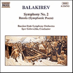 Balakirev Mily - Symphony No 2 in der Gruppe CD bei Bengans Skivbutik AB (642668)