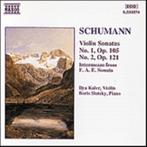 Schumann Robert - Violin Sonatas Nos 1 & 2 in der Gruppe Externt_Lager / Naxoslager bei Bengans Skivbutik AB (642683)