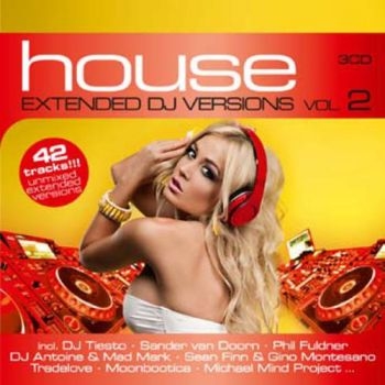 Various Artists - House:Extended Dj Versions 2 in der Gruppe CD / Bestseller bei Bengans Skivbutik AB (643260)