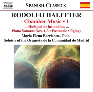Halffter - Chamber Music Vol 1 in der Gruppe Externt_Lager / Naxoslager bei Bengans Skivbutik AB (643306)