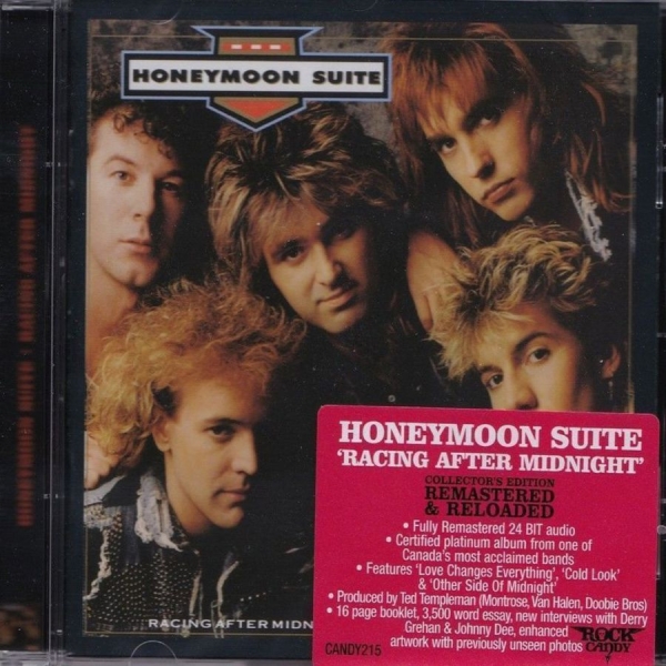 Honeymoon Suite - Racing Aftermidnight in der Gruppe UNSERE TIPPS / Klassiska lablar / Rock Candy bei Bengans Skivbutik AB (643533)
