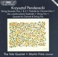 Penderecki Krzyszof - String Quartet 1/2 in der Gruppe CD bei Bengans Skivbutik AB (643669)