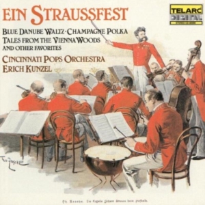 Cincinnati Pops Orch/Kunzel - Ein Straussfest in der Gruppe CD / Pop-Rock bei Bengans Skivbutik AB (643748)