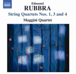 Rubbra - String Quartets Nos 1 / 3 / 4 in der Gruppe CD bei Bengans Skivbutik AB (643845)