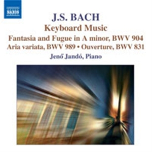 Bach: Jando - Works For Piano in der Gruppe Externt_Lager / Naxoslager bei Bengans Skivbutik AB (644690)