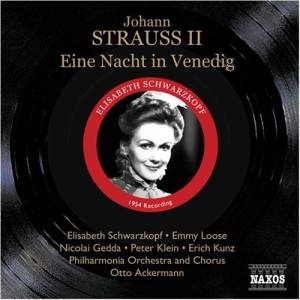 Johann Strauss Ii: Schwartzkopf - Eine Nacht In Venedig in der Gruppe CD bei Bengans Skivbutik AB (644854)