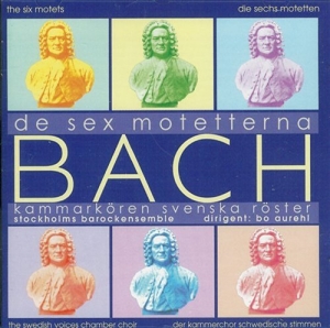 Bach Johann Sebastian - De Sex Motetterna in der Gruppe CD / Klassiskt bei Bengans Skivbutik AB (645338)