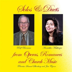 Mukherjee Anouchka / Bromme Rolf - Solos & Duets in der Gruppe Externt_Lager / Naxoslager bei Bengans Skivbutik AB (645448)