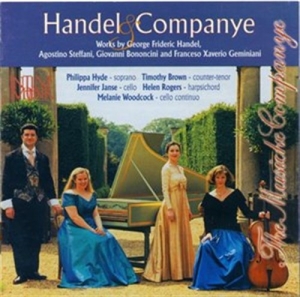 The Musicke Companye - Handel & Companye in der Gruppe CD bei Bengans Skivbutik AB (645576)