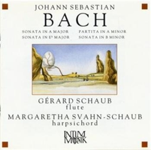 Bach Johann Sebastian - Sonata A-Dur Sonata B-Moll Partita in der Gruppe Externt_Lager / Naxoslager bei Bengans Skivbutik AB (645583)