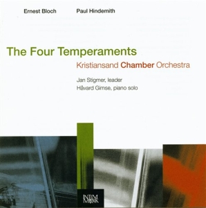 Kristiansand Chamber Orchestra - The Four Temperaments in der Gruppe Externt_Lager / Naxoslager bei Bengans Skivbutik AB (645673)