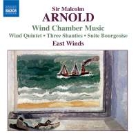 Arnold: The East Winds - Chamber Music For Winds in der Gruppe Externt_Lager / Naxoslager bei Bengans Skivbutik AB (646125)