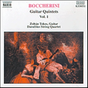 Boccherini Luigi - Guitar Quintets Vol 1 in der Gruppe Externt_Lager / Naxoslager bei Bengans Skivbutik AB (646143)