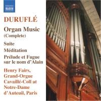 Duruflé: Fairs - Complete Organ Music in der Gruppe Externt_Lager / Naxoslager bei Bengans Skivbutik AB (646192)