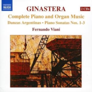 Ginastera: Viani - Piano And Organ Music in der Gruppe Externt_Lager / Naxoslager bei Bengans Skivbutik AB (646195)