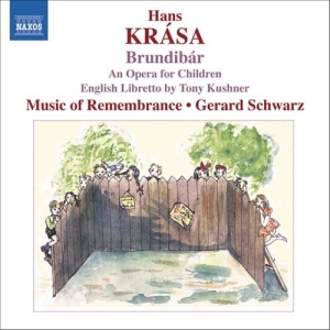 Krasa: Schwarz - Brundibár in der Gruppe Externt_Lager / Naxoslager bei Bengans Skivbutik AB (646361)
