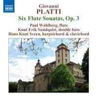 Platti: Wåhlberg/Sundqvist/Sveen - Complete Flute Sonatas in der Gruppe Externt_Lager / Naxoslager bei Bengans Skivbutik AB (646363)