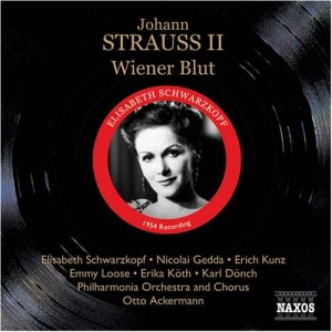 Johann Strauss Ii: Schwarzkopf - Wiener Blut in der Gruppe Externt_Lager / Naxoslager bei Bengans Skivbutik AB (646372)