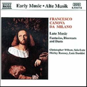 Milano Francesco - Fantasias, Ricercars And Duets in der Gruppe CD bei Bengans Skivbutik AB (647808)