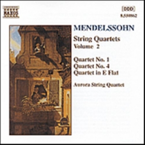 Mendelssohn Felix - String Quartets Vol 2 in der Gruppe CD bei Bengans Skivbutik AB (647811)