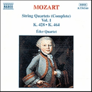 Mozart Wolfgang Amadeus - String Quartets Vol 1 in der Gruppe CD bei Bengans Skivbutik AB (647815)