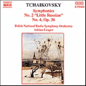 Tchaikovsky Pyotr - Symphonies 2 & 4 in der Gruppe CD bei Bengans Skivbutik AB (647823)
