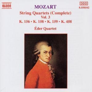 Mozart Wolfgang Amadeus - String Quartets Vol 3 in der Gruppe Externt_Lager / Naxoslager bei Bengans Skivbutik AB (647968)