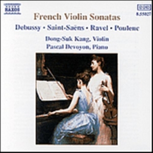 Various - French Violin Sonatas in der Gruppe Externt_Lager / Naxoslager bei Bengans Skivbutik AB (647978)