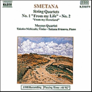 Smetana Bedrich - String Quartets 1 & 2 in der Gruppe CD bei Bengans Skivbutik AB (648025)