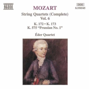 Mozart Wolfgang Amadeus - String Quartets Vol 6 in der Gruppe CD bei Bengans Skivbutik AB (648027)