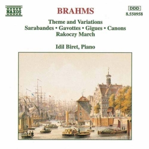 Brahms Johannes - Theme & Vars in der Gruppe Externt_Lager / Naxoslager bei Bengans Skivbutik AB (648037)