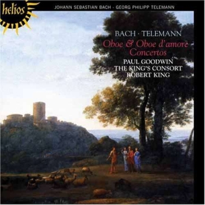 Bach/ Telemann: Goodwin - Oboe Concertos in der Gruppe CD bei Bengans Skivbutik AB (648242)