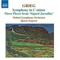 Grieg: Malmö So/ Engeset - Symphony In C Minor in der Gruppe CD bei Bengans Skivbutik AB (648614)