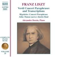 Liszt: Dossin - Verdi Opera Transcriptions in der Gruppe CD / Klassiskt bei Bengans Skivbutik AB (648619)