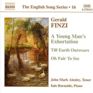 Finzi: Ainsley/ Burnside - Tenor Songs in der Gruppe CD bei Bengans Skivbutik AB (648766)
