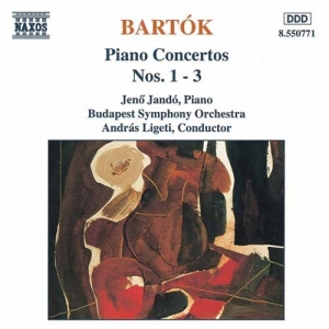 Bartok Bela - Piano Concertos Nos 1-3 in der Gruppe Externt_Lager / Naxoslager bei Bengans Skivbutik AB (649485)