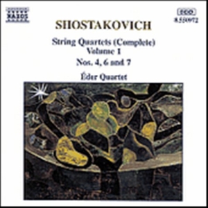 Shostakovich Dmitry - String Quartets 4, 6 & 7 in der Gruppe CD bei Bengans Skivbutik AB (649489)