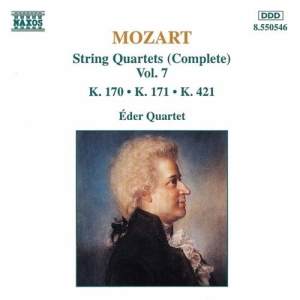 Mozart Wolfgang Amadeus - String Quartets Vol 7 in der Gruppe CD bei Bengans Skivbutik AB (649491)