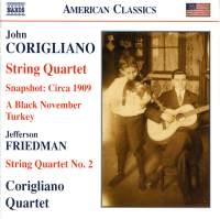Corigliano: Corigliano Quartet - String Quartets in der Gruppe Externt_Lager / Naxoslager bei Bengans Skivbutik AB (650007)