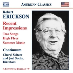 Erickson - Chamber Music in der Gruppe Externt_Lager / Naxoslager bei Bengans Skivbutik AB (650011)