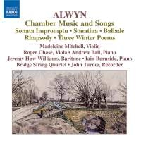 Alwyn: Mitchell - Violin Sonatina And Songs in der Gruppe Externt_Lager / Naxoslager bei Bengans Skivbutik AB (650019)