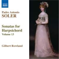 Soler: Rowland - Sonatas For Harpsichord Vol.13 in der Gruppe Externt_Lager / Naxoslager bei Bengans Skivbutik AB (650020)
