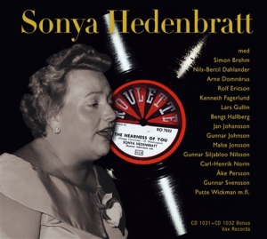 Hedenbratt Sonya - Sonya Hedenbratt 1951-1956 in der Gruppe CD bei Bengans Skivbutik AB (650184)