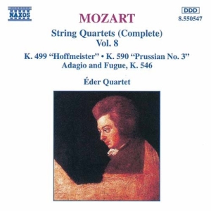 Mozart Wolfgang Amadeus - String Quartets Vol 8 in der Gruppe CD bei Bengans Skivbutik AB (650380)