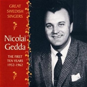 Gedda Nicolai - Great Sw. Sing. First 10 Years in der Gruppe CD / Klassiskt bei Bengans Skivbutik AB (650582)