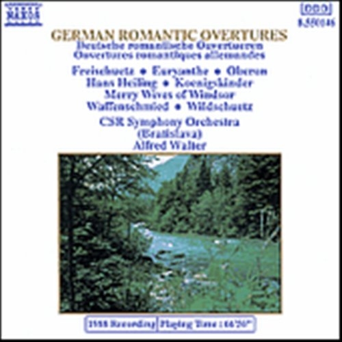 Various - German Romantics Overtures in der Gruppe CD bei Bengans Skivbutik AB (650679)
