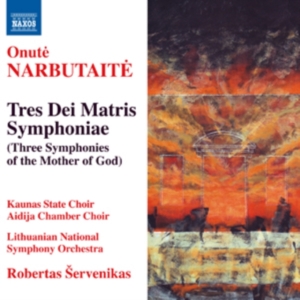 Narbutaite - Three Marian Symphonies in der Gruppe Externt_Lager / Naxoslager bei Bengans Skivbutik AB (650814)